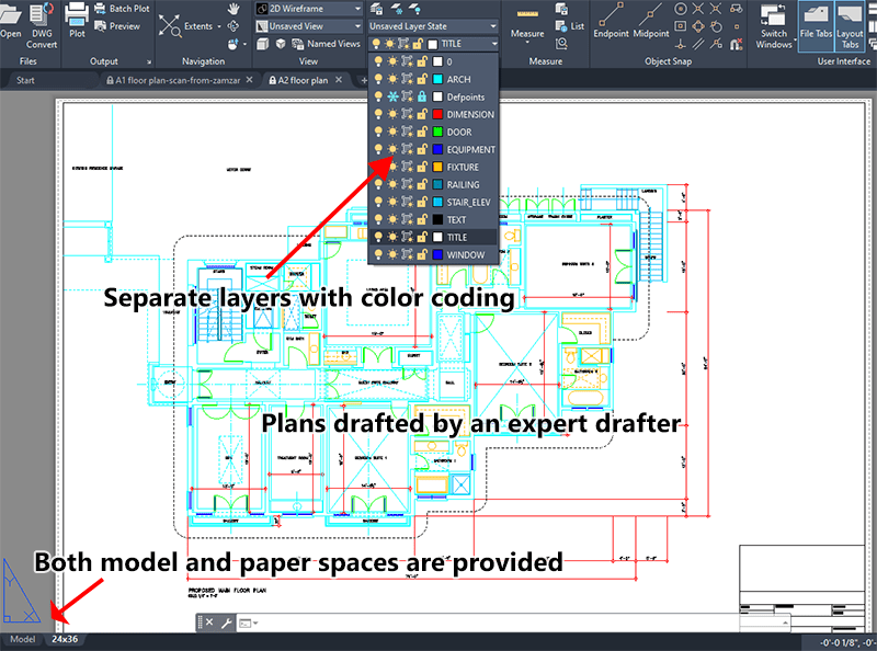 extra layers in pdf in autocad lt 2018 for mac